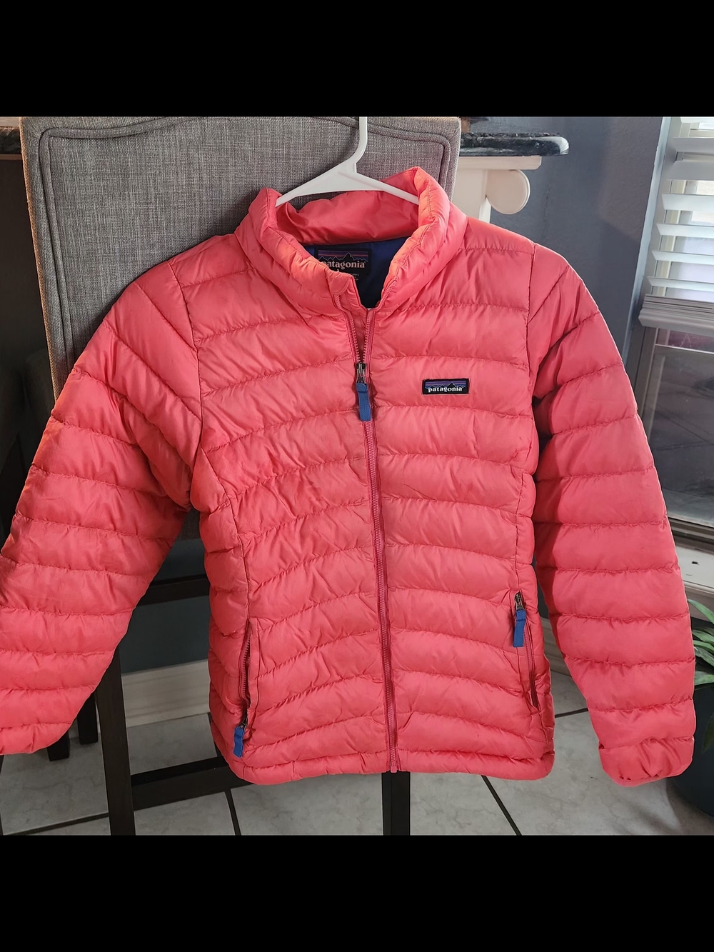 Patagonia Kids Coral Pink Puffer Jacket